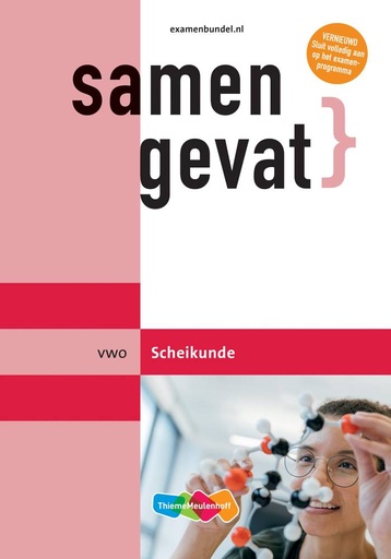 [9789006782547] Samengevat vwo Scheikunde / Druk 1
