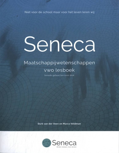 [9789492716477] Seneca vwo maatschappijwetenschappen lesboek / Druk 2