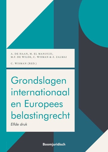 [9789462127289] Grondslagen internationaal en Europees belastingrecht / Druk 11