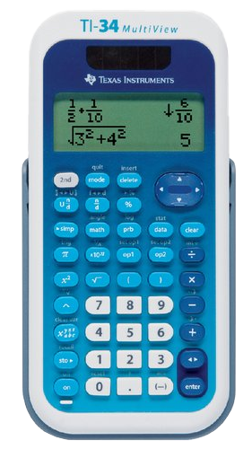 [3243480107006] Rekenmachine Texas Instruments TI-34 Multiview