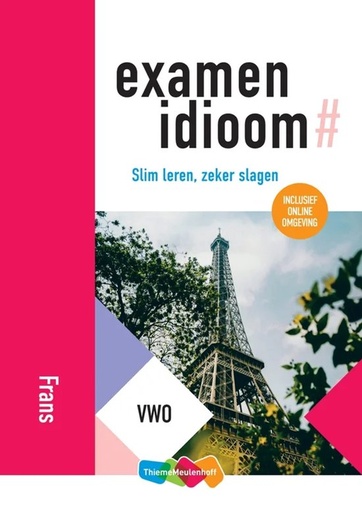 [9789006992946] Examenidioom online + boek vwo Frans / Druk 1