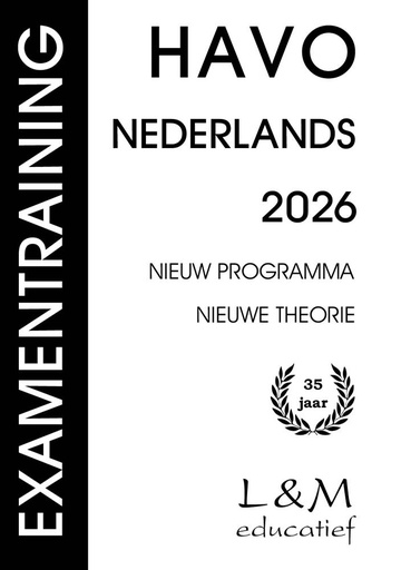 [9789054894612] Examentraining Havo Nederlands 2026 / Druk 1