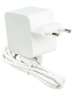 [5056561803401] Raspberry Pi 27W USB-C Power Supply - Wit - EU