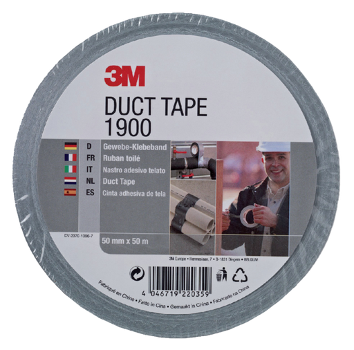 [4046719220359] Plakband 3m Duct Tape 50mmx50m zilver