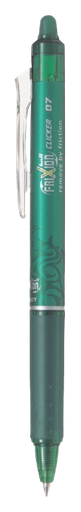 [4902505417528] Rollerpen PILOT Frixion Clicker groen uitwisbaar 0.35mm