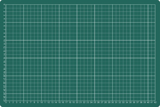 [8712794826026] Snijmat Rillstab A3 450X300mm groen