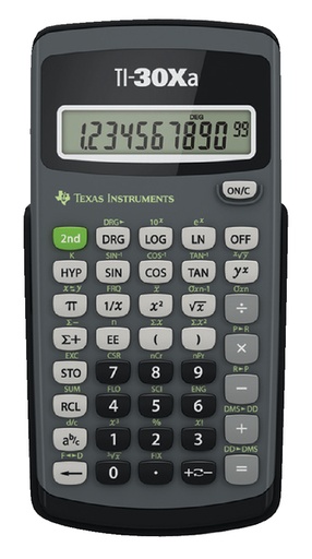 [3243480107044] Rekenmachine Texas Instruments TI-30XA