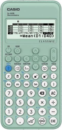[4549526615634] Rekenmachine Casio Classwiz FX-92B Secondaire
