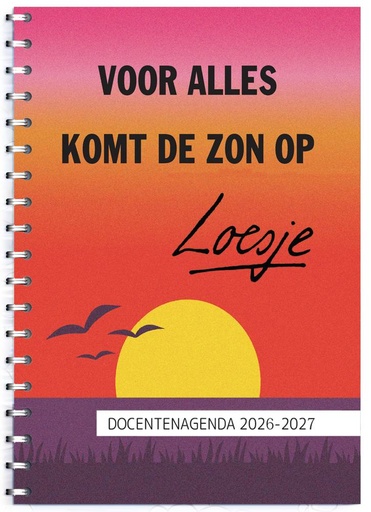 [8721042910905] Loesje Docentenagenda 2026-2027