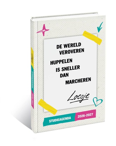 [8721042910912] Loesje Studieagenda 2026-2027