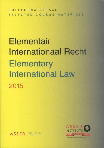 [9789067043496] Elementair Internationaal Recht - Elementary International Law 2015 / 1st Edition